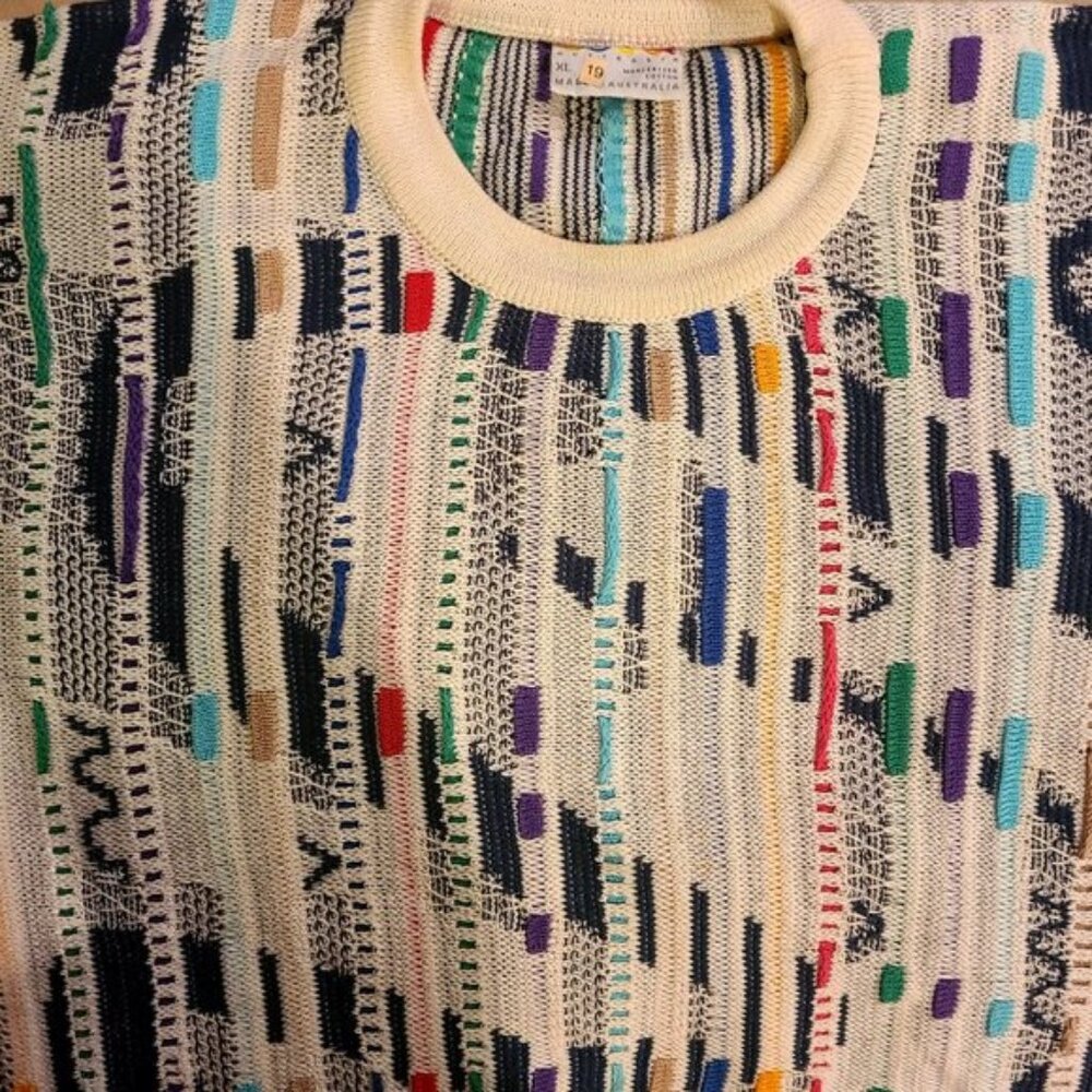 Coogi sweater!